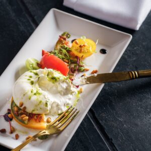 Salade de burrata d'été